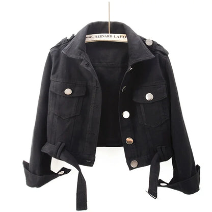 Women’s Army Green Denim Jacket