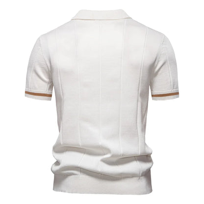 Hudson Zip Polo