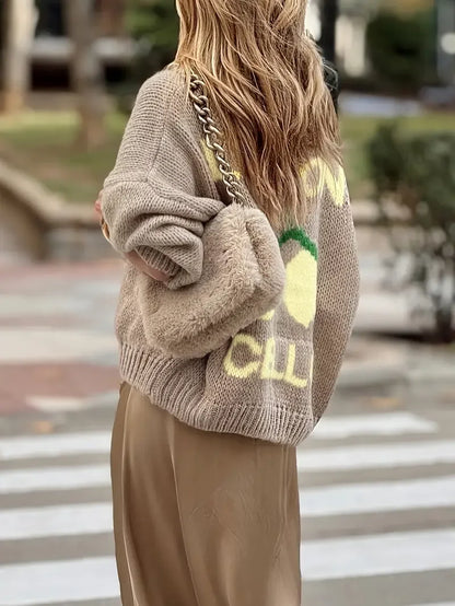Women's Lemon Cardigan