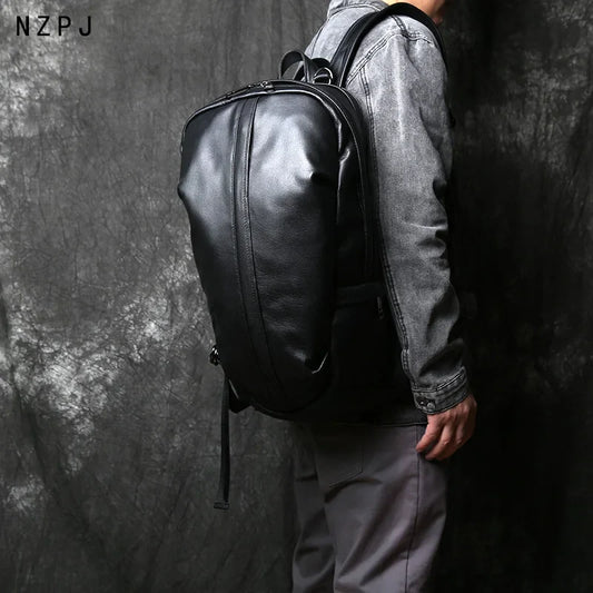 Hudson Leather Backpack