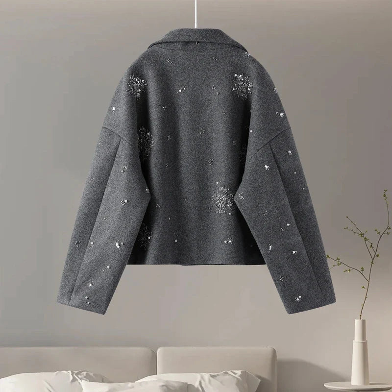 Embroidery Loose Coat