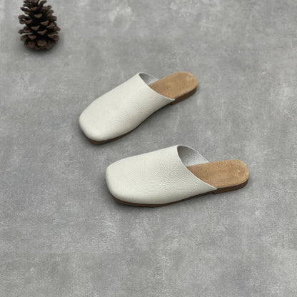 Amelia Leather Flats