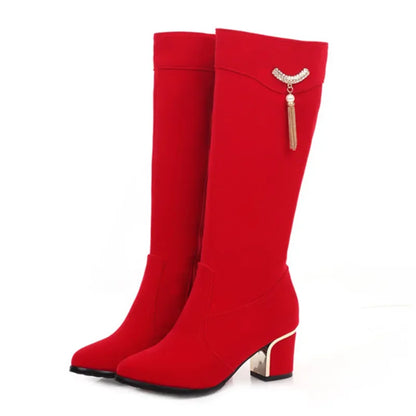 Victoria Knee-High Boots