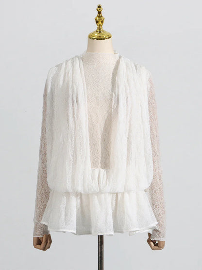 Solid Loose Mini Dress
