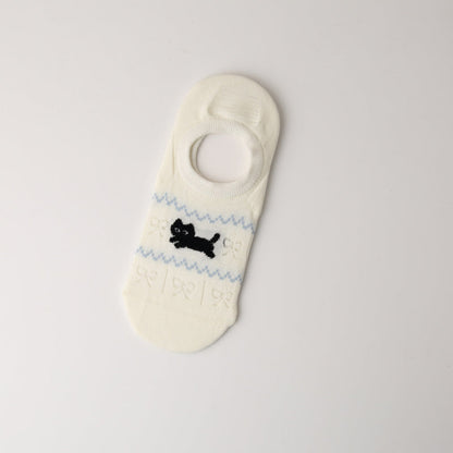 Calcetines de Hilo con Cartoon-Tiermotiven