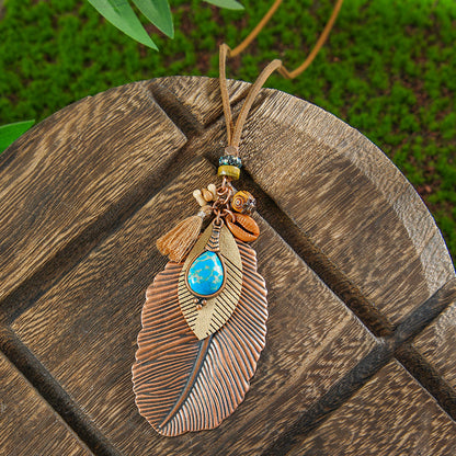 Collar de Alta Joyería con con Colgante Esculpido de Estilo Maison