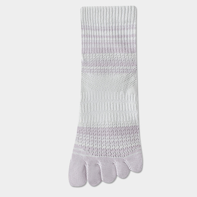 Gestreifte Und Bunte Fünf-Zehen-Calcetines de Hilo