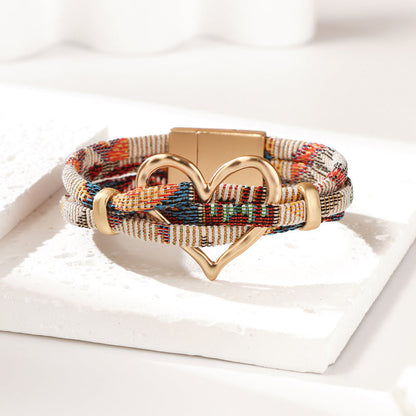 Inspiración Vintage Brazalete Corazón Sublime
