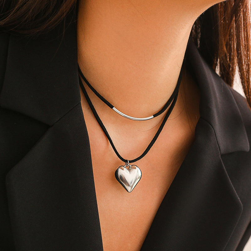 Herzanhänger-Collar de Alta Joyería