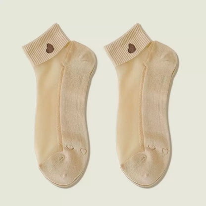 Inspiración Vintage Atmungsaktive Calcetines de Hilo