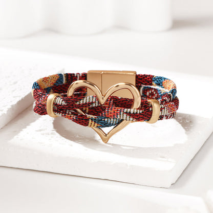 Inspiración Vintage Brazalete Corazón Sublime