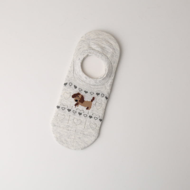 Calcetines de Hilo con Cartoon-Tiermotiven