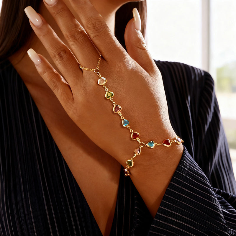 Inspiración Vintage Brazalete Corazón Sublime