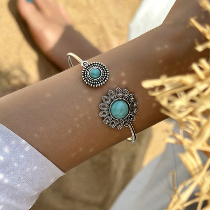 Inspiración Vintage Boho-Chic Brazalete de Diseño