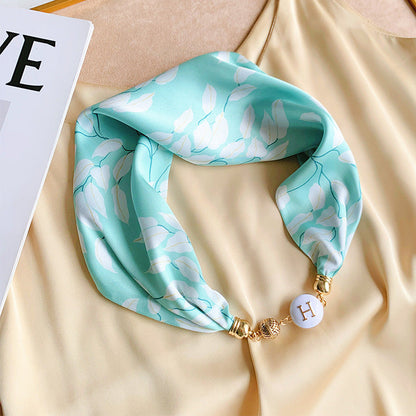 Casual Refinado Inspiración Vintage-Foulard de Cachemira