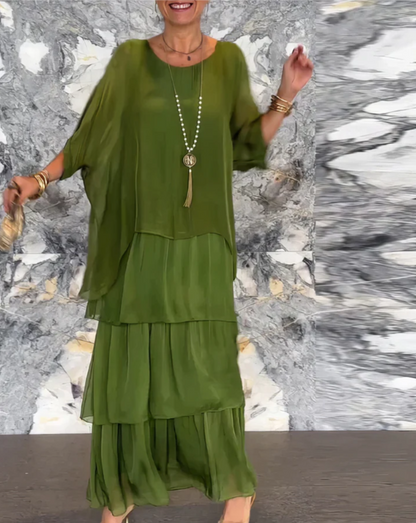Lara – Elegant Long y Flowing Vestido