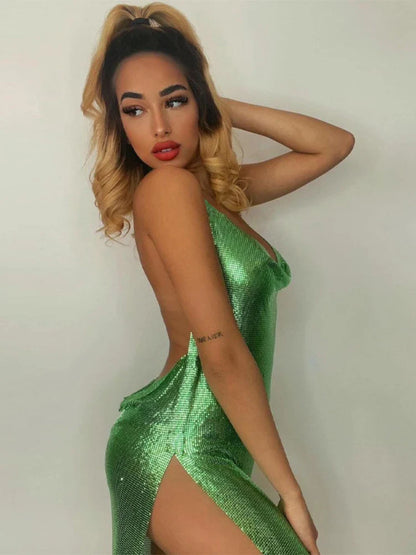 Celestia Sequin Mini Dress