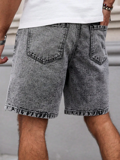 Wyatt Dark Wash Denim Shorts