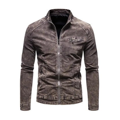 Kairo Denim Moto Jacket