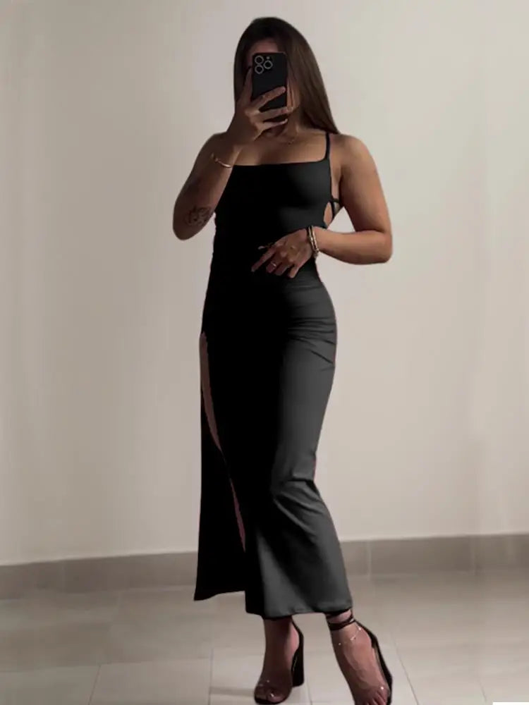 Women’s Halter Bodycon Mini Dress
