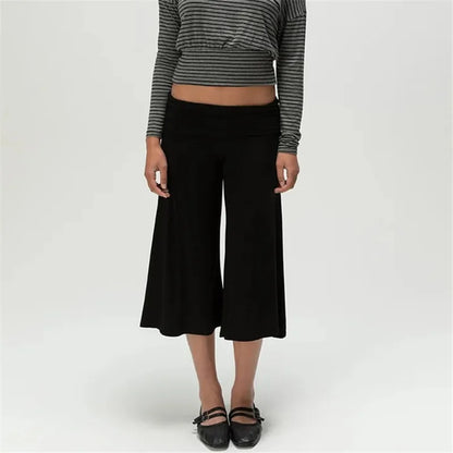 Sienna Foldover Capri Pants