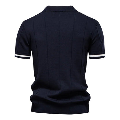 Hudson Zip Polo