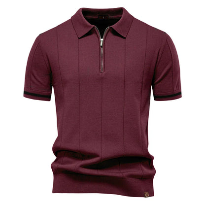 Hudson Zip Polo
