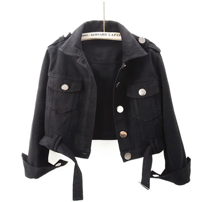 Women’s Army Green Denim Jacket