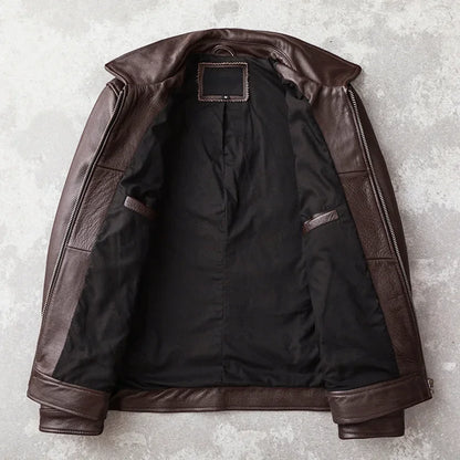 Luca Genuine Leather Jacket