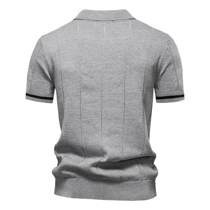 Hudson Zip Polo