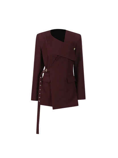 Asymmetrical Chic Blazer