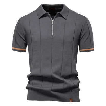 Hudson Zip Polo