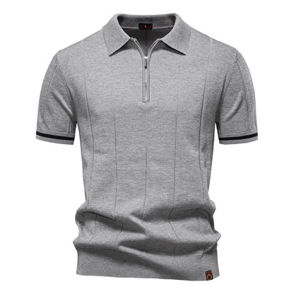 Hudson Zip Polo