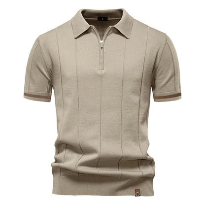 Hudson Zip Polo