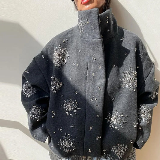 Embroidery Loose Coat
