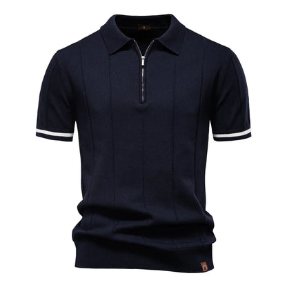 Hudson Zip Polo