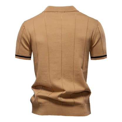 Hudson Zip Polo