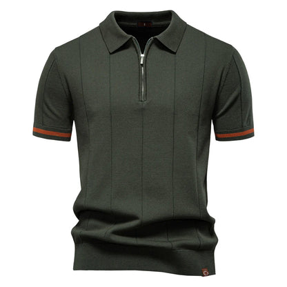 Hudson Zip Polo