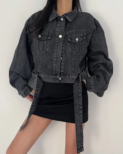Cropped Denim Jacket