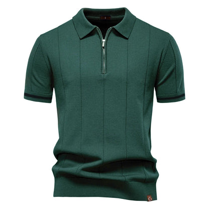 Hudson Zip Polo