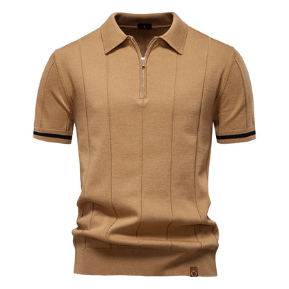 Hudson Zip Polo