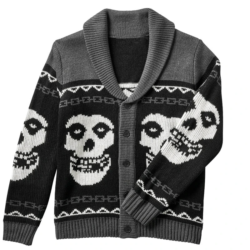 Portrait Print Sweater