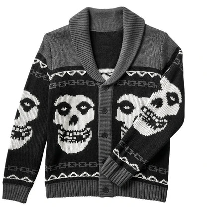 Portrait Print Sweater
