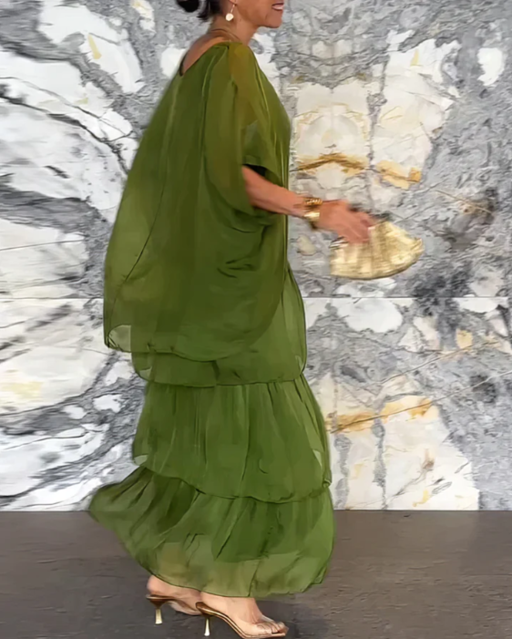 Lara – Elegant Long y Flowing Vestido