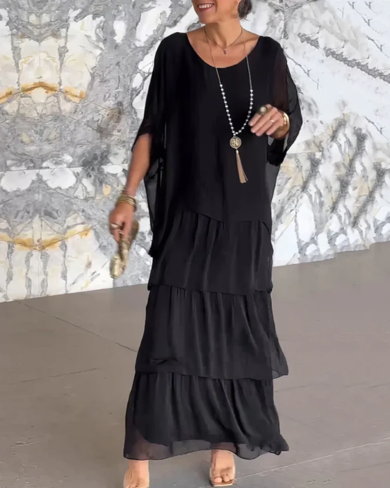 Lara – Elegant Long y Flowing Vestido