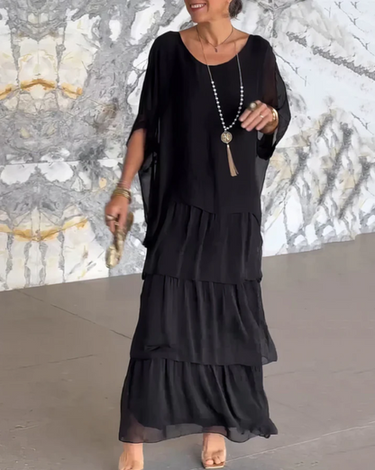 Lara – Elegant Long y Flowing Vestido