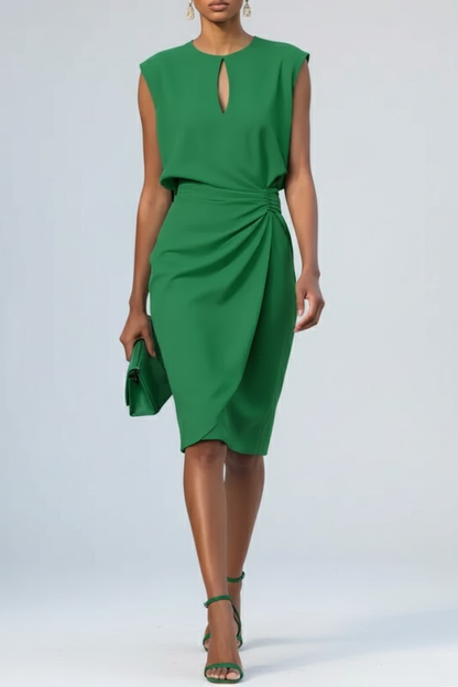 Vestido Midi Éloise Draped
