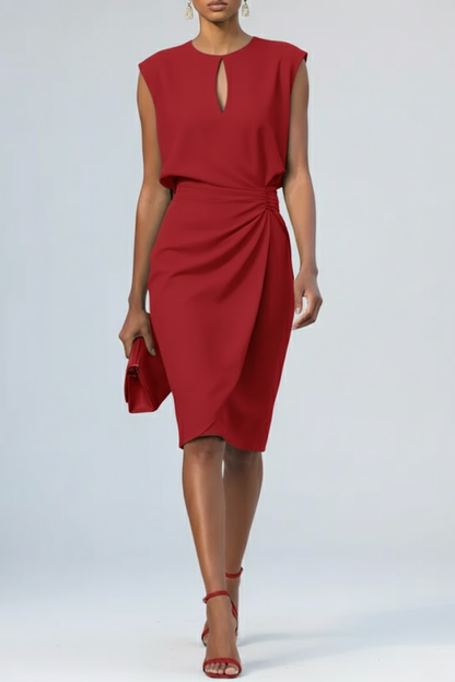 Vestido Midi Éloise Draped