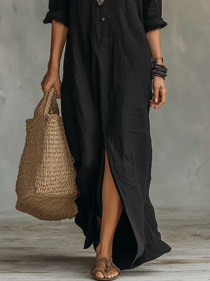 WILLOW | Effortless Vestido Maxi Flattering Silhouette Versatile Daily Wear
