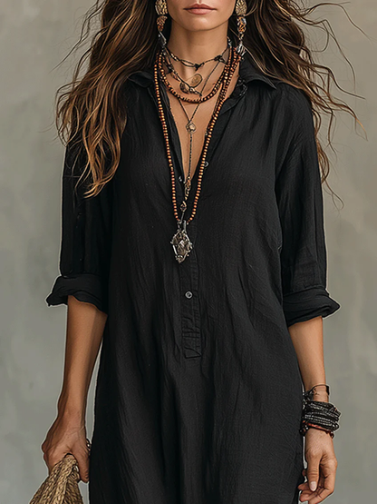 WILLOW | Effortless Vestido Maxi Flattering Silhouette Versatile Daily Wear